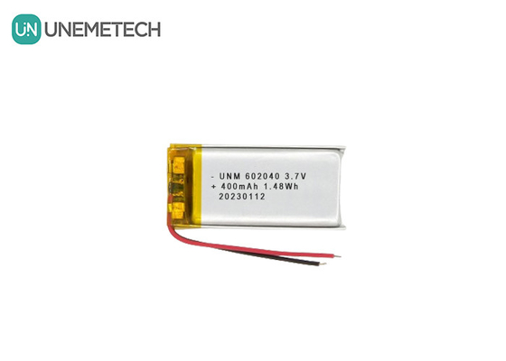 3.7V 400mAh 602040 Литий полимерный аккумулятор Долгий срок службы Для Bluetooth гарнитуры