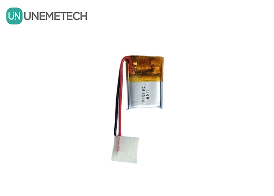 3.7V 25mAh 281314 Маленькая тонкая микрозарядная батарея Lipo для ключевых фонарей
