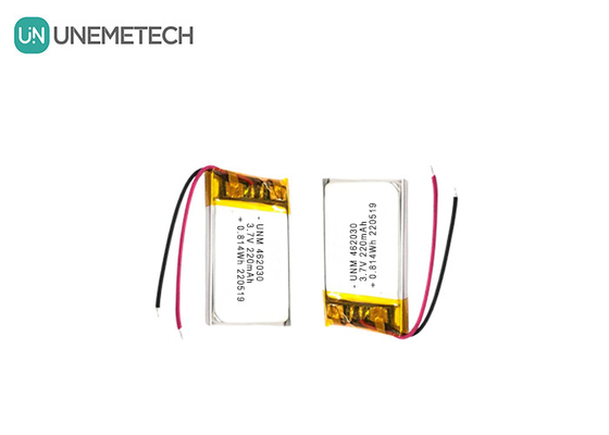3.7V 220mAh 462030 Сертификат Перезаряжаемая литий-полимерная батарея для светодиодных светильников