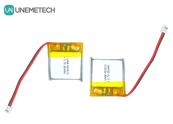 3.7V 25mAh 401013 перезаряжаемая сверхтонкая тонкая литиевая полимерная батарея для умных очков