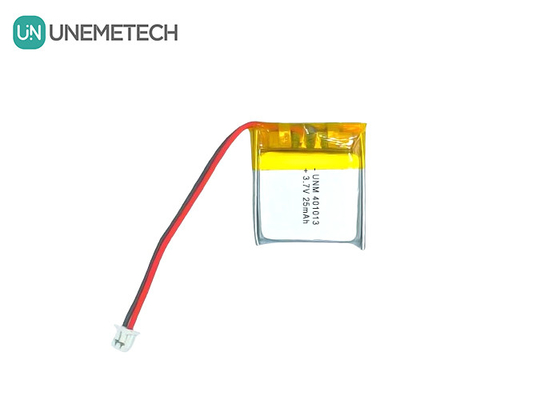 3.7V 25mAh 401013 перезаряжаемая сверхтонкая тонкая литиевая полимерная батарея для умных очков