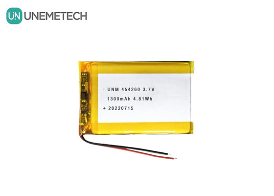 Литий-ионный полимерный аккумулятор 3.7В 1300mAh 454260 для систем Soalr