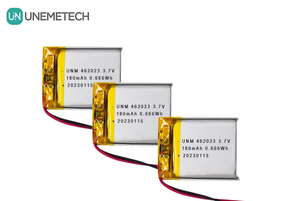 3.7V 180mAh Ли-ионная батарея 462023 Липо аккумуляторная батарея для электронных игрушек