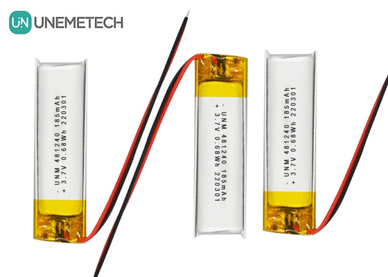 3.7V 185mAh 481240 Литий-ионная и литий-полимерная батареи для автомобильных DVR