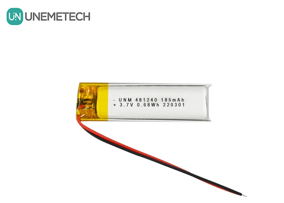 3.7V 185mAh 481240 Литий-ионная и литий-полимерная батареи для автомобильных DVR