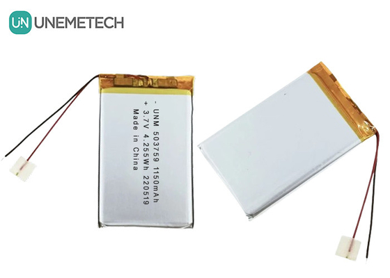 3.7V 1150mAh 503759 Липо-полимерный аккумулятор для записи
