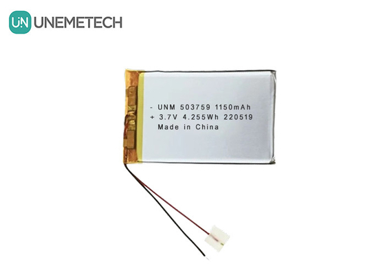 3.7V 1150mAh 503759 Липо-полимерный аккумулятор для записи