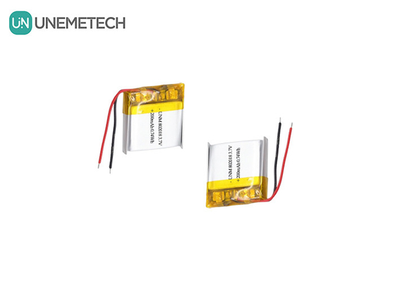 3.7V 200mAh быстрая зарядка литий-ионные полимерные батареи 802018 для депилятора