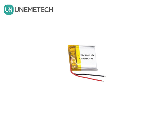 3.7V 200mAh быстрая зарядка литий-ионные полимерные батареи 802018 для депилятора
