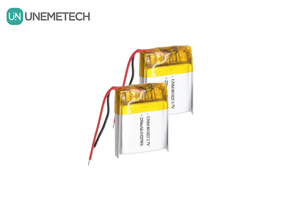 3.7V 250mAh 801823 Липо батарея высокой плотности энергии для карманных калькуляторов