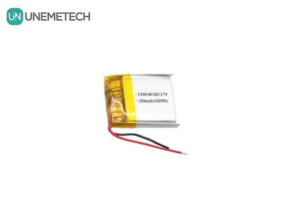 3.7V 250mAh 801823 Липо батарея высокой плотности энергии для карманных калькуляторов