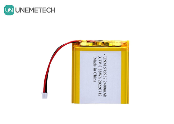 3.7V 2400mAh перезаряжаемая литий-ионная полимерная батарея 575957 для электронных весов