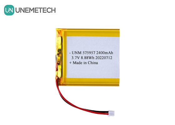 3.7V 2400mAh перезаряжаемая литий-ионная полимерная батарея 575957 для электронных весов