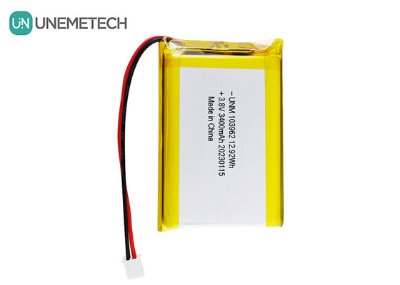 Высоковольтная липоаккумуляторная батарея 103962 3.8V 3400mAh LiHV батареи для цифровых камер