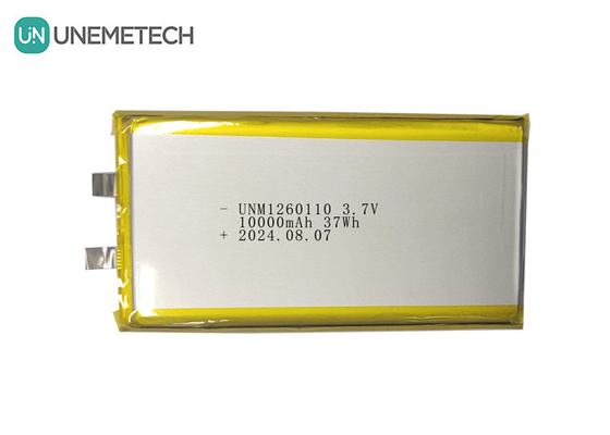 3.7V 10000mAh перезаряжаемая литий-полимерная батарея высокой емкости 1260110 для планшетов