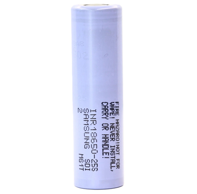 Samsung 25S 18650 2500mAh 20A аккумулятор 3.6V цилиндрическая литий-ионная ячейка INR18650-25S