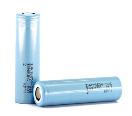 Samsung 32E 18650 3200mAh 6.4A Батарея 3.65V Цилиндрическая литий-ионная ячейка INR18650-32E