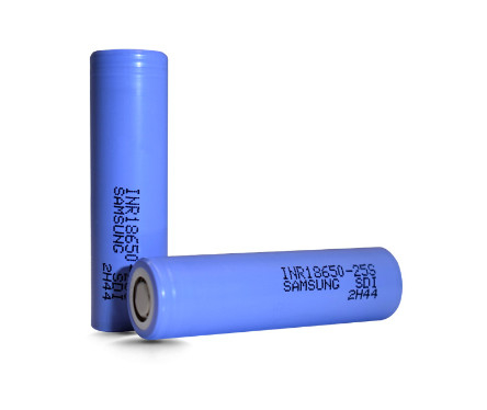 Samsung 25S 18650 2500mAh 20A аккумулятор 3.6V цилиндрическая литий-ионная ячейка INR18650-25S