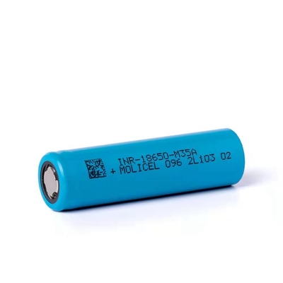 Molicel INR-18650-M35A Плоская вершина 18650 батарея Molicel M35A 18650 3500mAh 10A батарея 3.6V