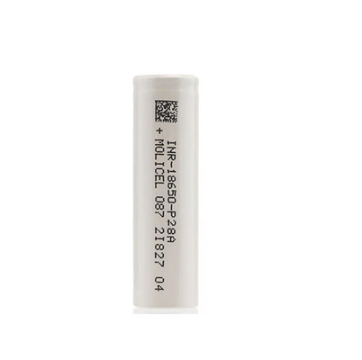 Molicel INR-18650-P28A 18650 Аккумулятор 3,6 В 2800 мАч с 35 А максимальным постоянным током разряда