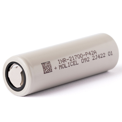 Molicel 21700 P42A 4200mAh 45A батарея INR-21700-P42A плоская батарея