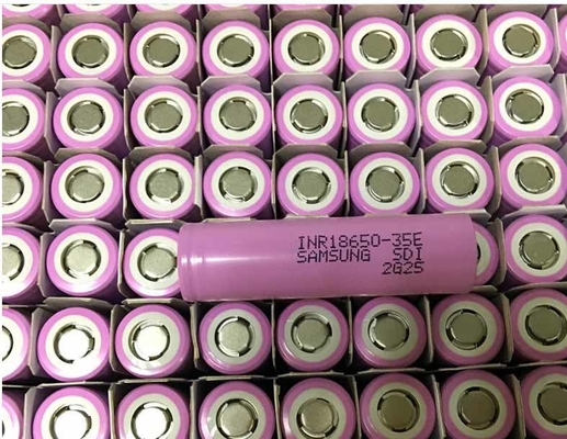 Samsung 35E 18650 Аккумулятор 3500mAh 8A 3.6V Цилиндрическая литий-ионная ячейка INR18650-35E