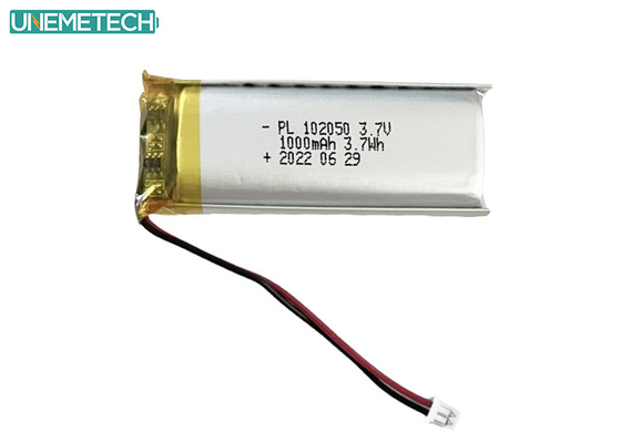 1000mAh Lipo Battery 102050 Литий-ионный полимерный аккумулятор для косметических изделий