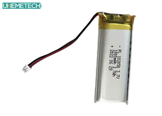 1000mAh Lipo Battery 102050 Литий-ионный полимерный аккумулятор для косметических изделий