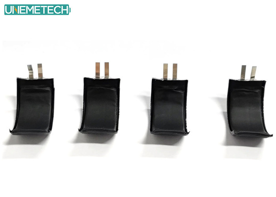 Изогнутая липоаккумуляторная батарея UNM201230 3.8V 58mAh для мониторинга здоровья