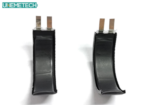 Кривая литий-полимерная батарея UNM150728 3.8V 20mAh для колец слежения за здоровьем