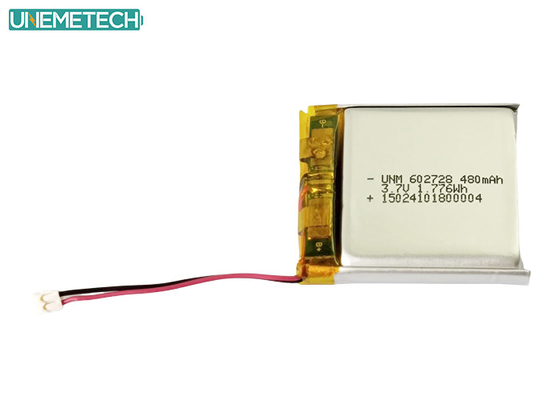 3.7V 480mAh 602728 Перезаряжаемая литий-ионная полимерная батарея для мини-регистратора
