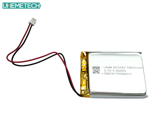 Литий-полимерная батарея 3.7В 1600mAh 933442 Литий-полимерная батарея для медицинских изделий
