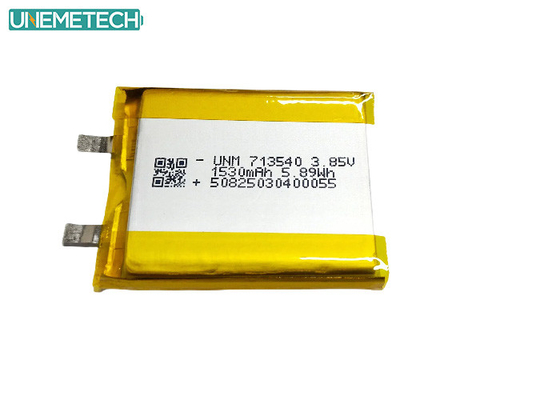 3.85V высоковольтная литий-полимерная батарея 1530mAh 713540 Для медицинских изделий
